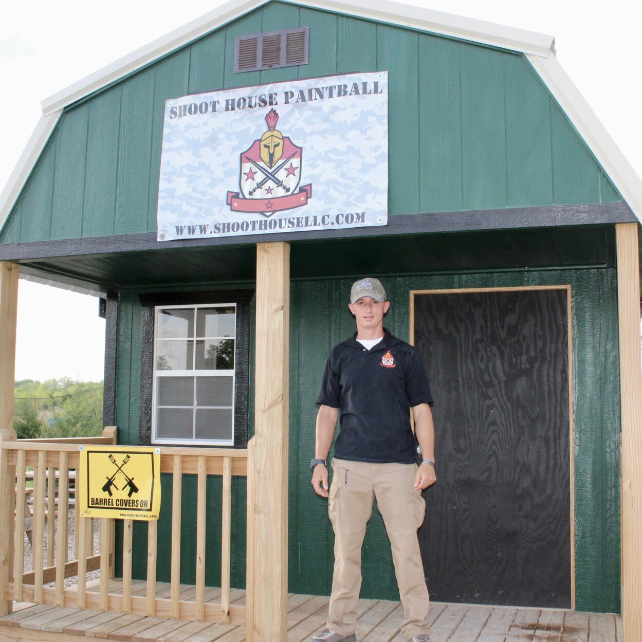 Shoothouse Paintball Main Building